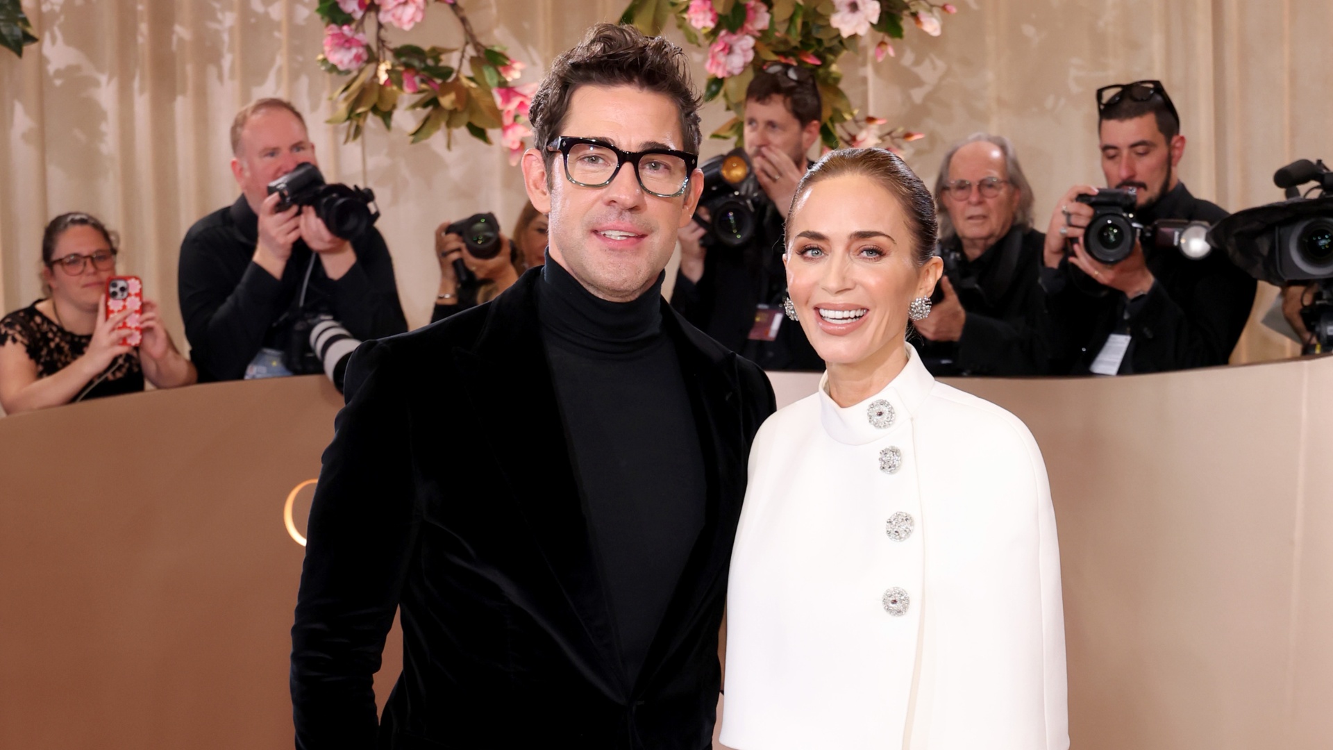 John Krasinski and Emily Blunt