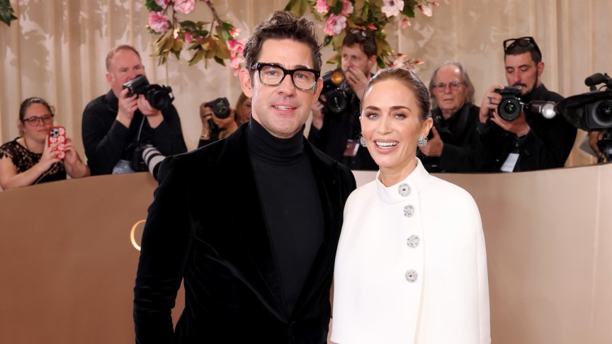 John Krasinski and Emily Blunt