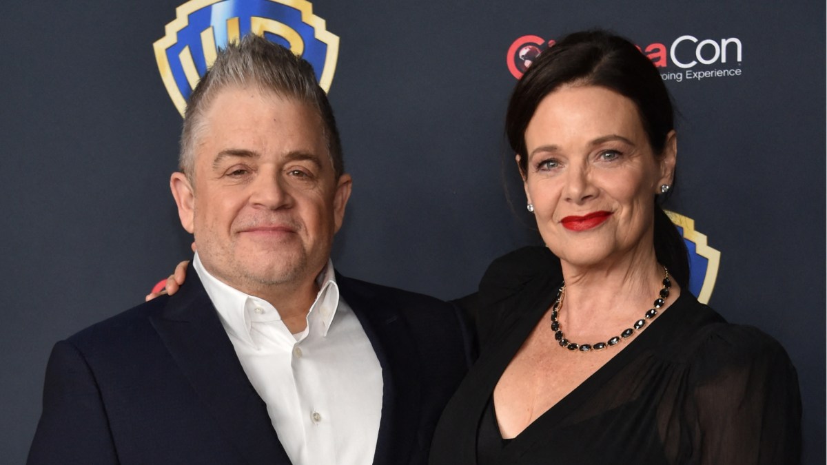 Patton Oswalt and Meredith Salenger