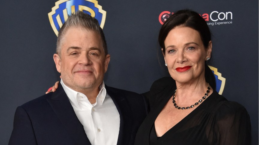 Patton Oswalt and Meredith Salenger