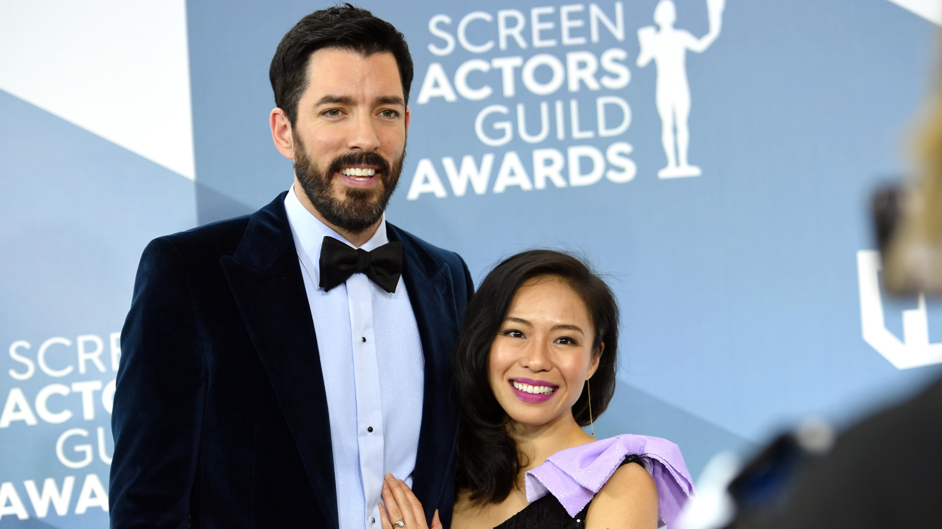 Drew Scott and Linda Phan