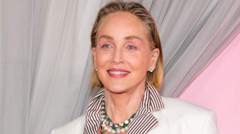 Sharon Stone smiling at the 2026 Fashion Trust U.S. Awards