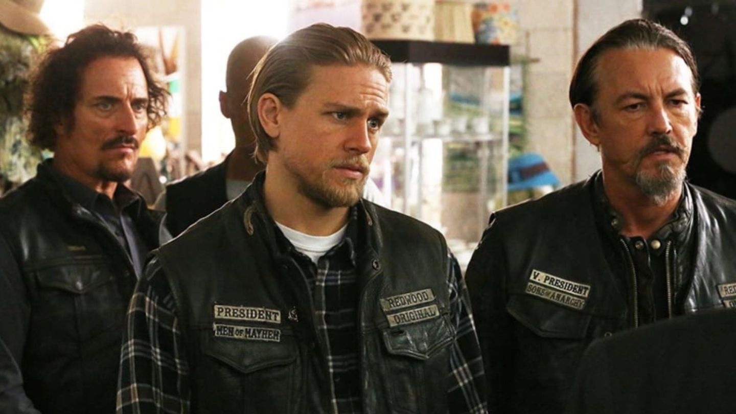 The cast of Sons of Anarchy