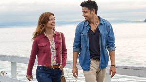 Stacey Farber and Tyler Hynes