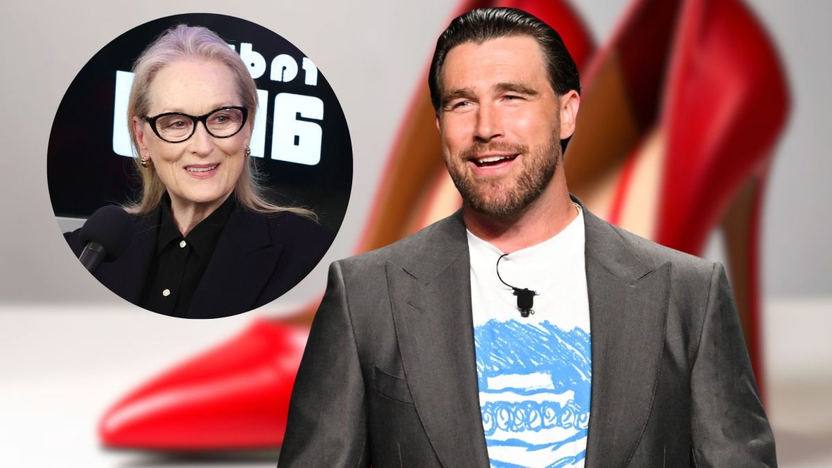 Travis Kelce and Meryl Streep
