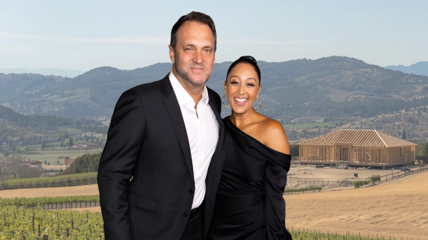 Adam Housley and Tamera Mowry-Housley