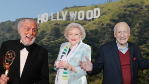 Dick Van Dyke, Betty White, and Mel Brooks