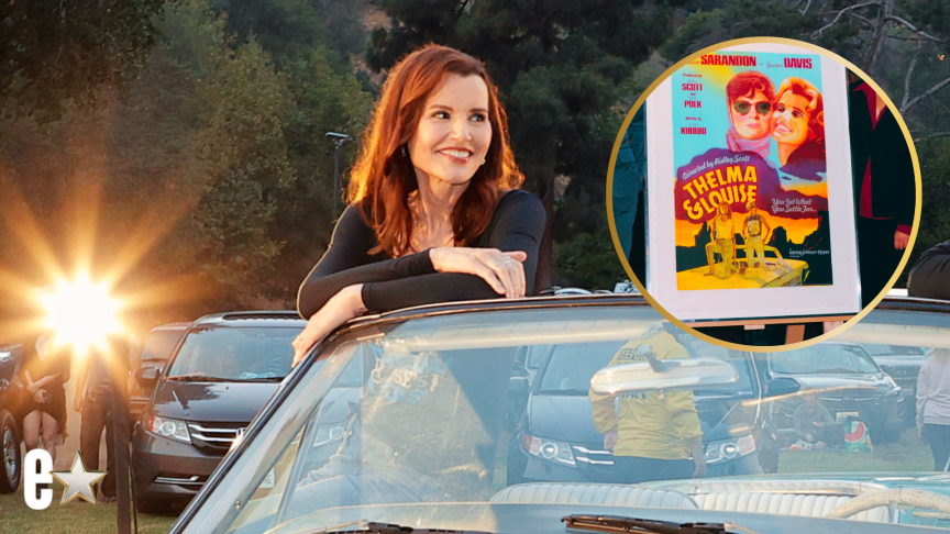 Geena Davis joins Sabrina Carpenter at Coachella