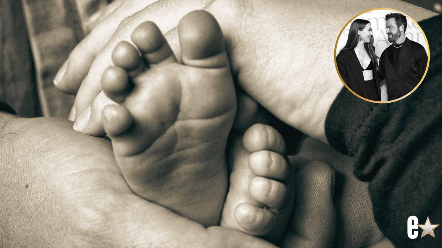 Justin Theroux and Nicole Brydon Bloom welcome first child