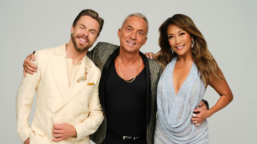 Derek Hough, Bruno Tonioli, Carrie Ann Inaba