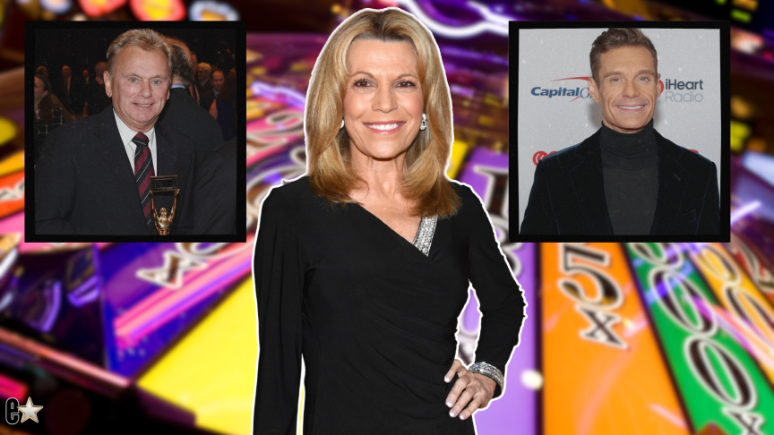 Pat Sajak, Vanna White, Ryan Seacrest