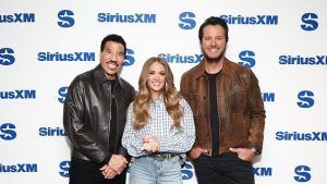 Lionel Richie, Carrie Underwood and Luke Bryan