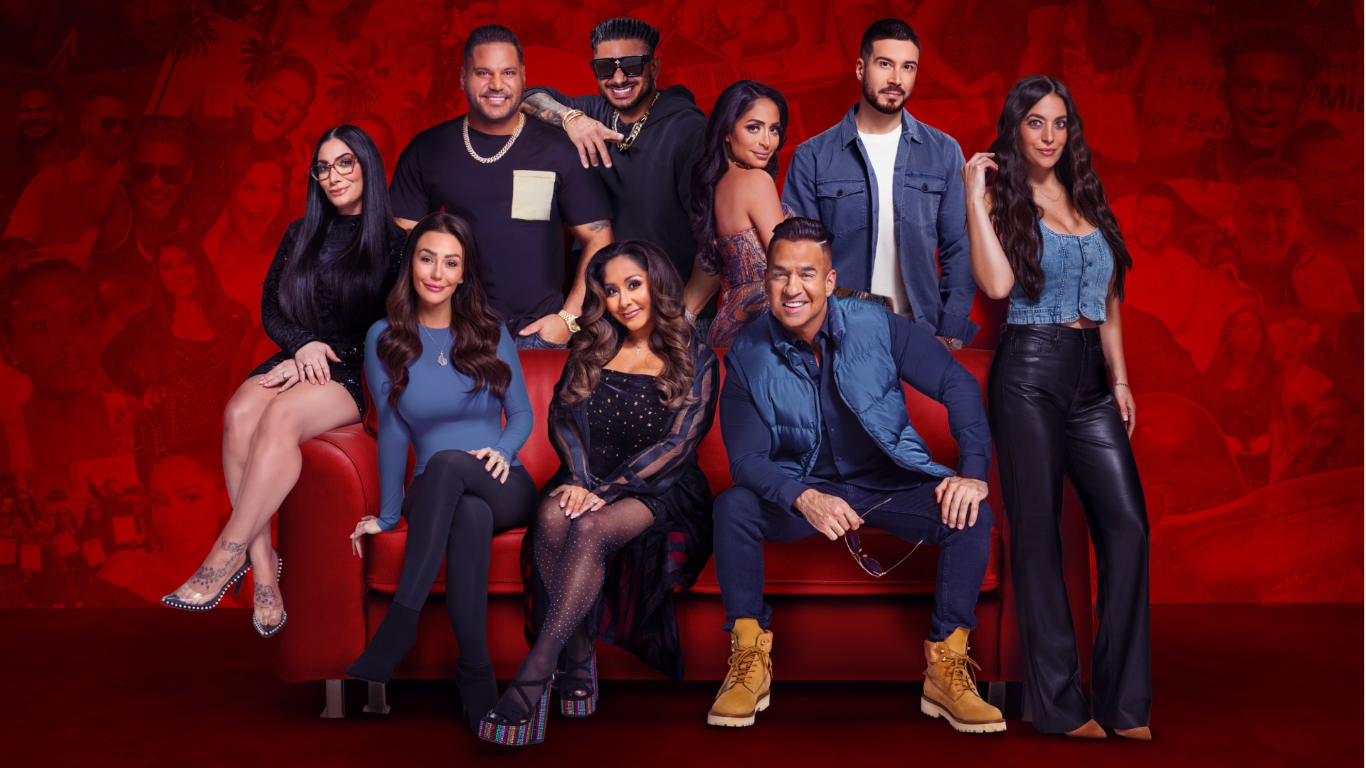 The cast of 'Jersey Shore; Family Vacation'