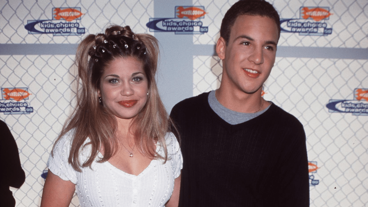 Danielle Fishel and Ben Savage