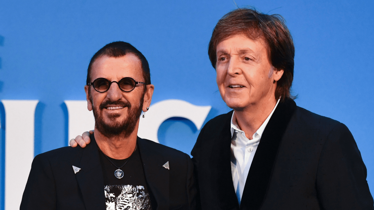 Paul McCartney and Ringo Starr