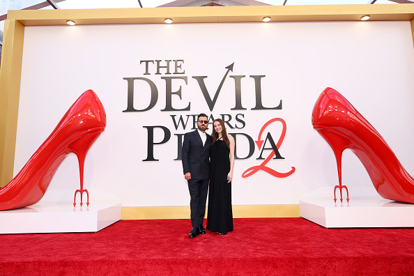 Justin Theroux and Nicole Brydon Bloom