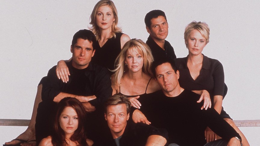 The cast of 'Melrose Place'