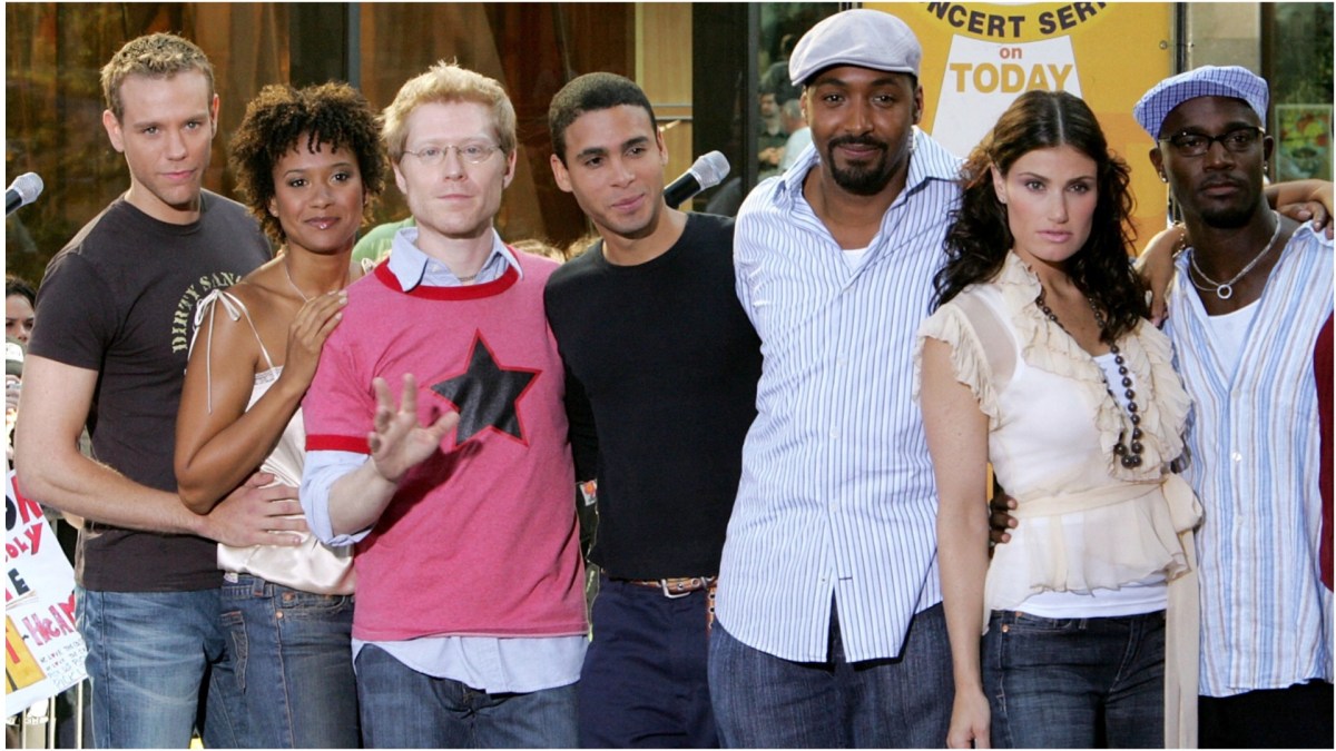 The original Broadway cast of 'RENT'