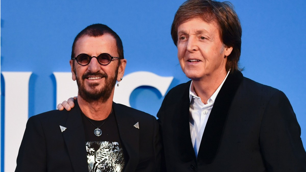Ringo Starr and Paul McCartney