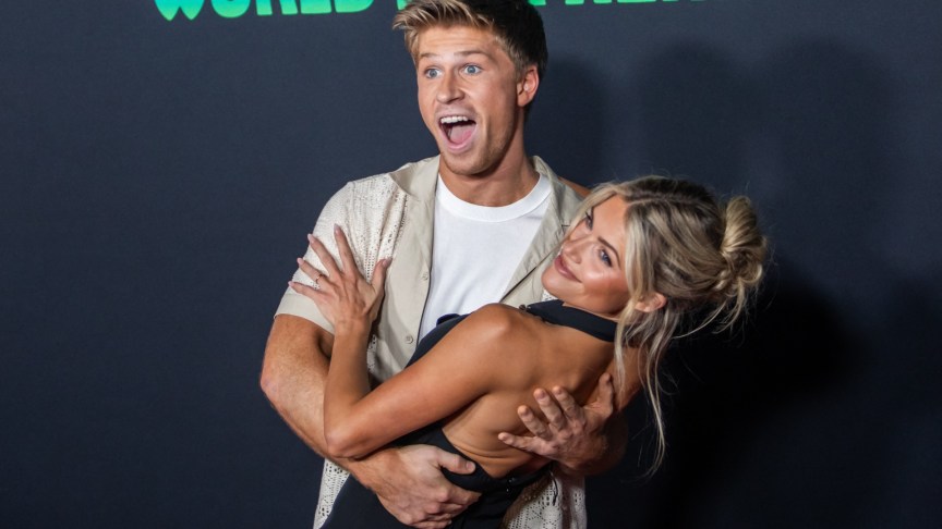 Robert Irwin and Witney Carson of DWTS