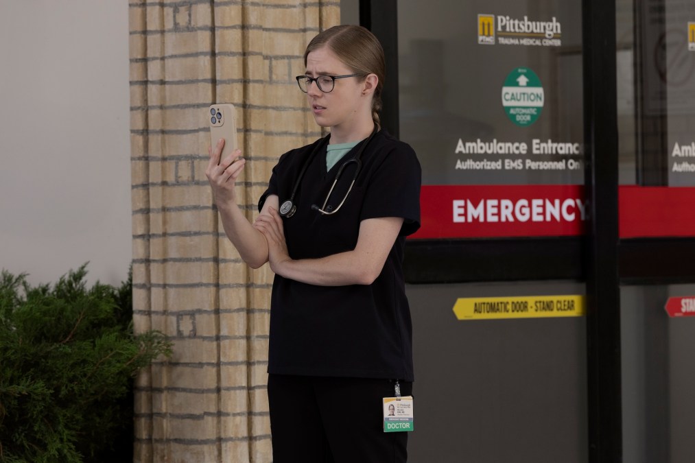 EXT. AMBULANCE BAY SC. 14 | The Pitt