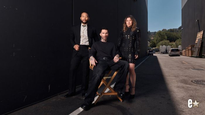 John Legend, Adam Levine, Kelly Clarkson