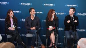 Will & Grace cast, Megan Mullally, Erik McCormack, Debra Messing and Sean Hayes
