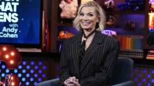 Lindsay Hubbard smiling during an appearance on “Watch What Happens Live With Andy Cohen”