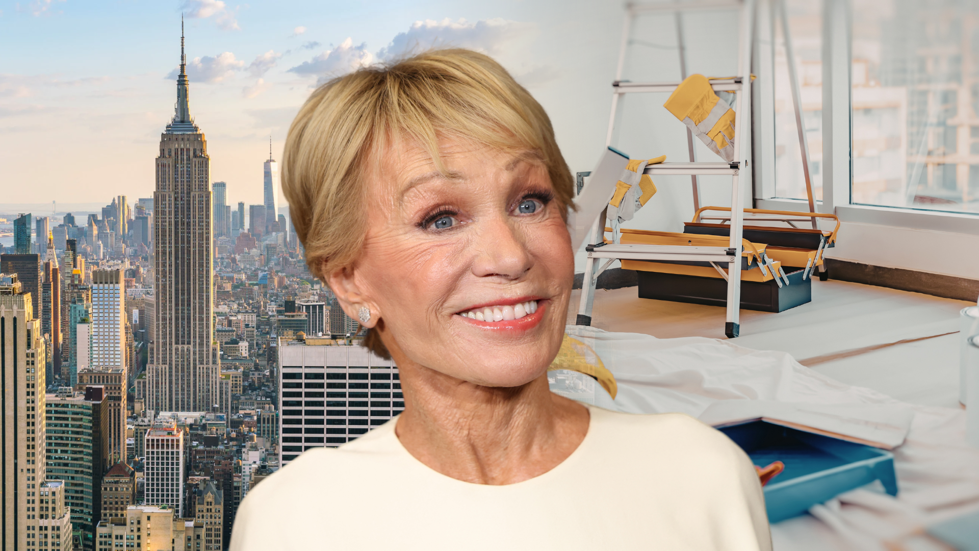 View of Barbara Corcoran Shows Off New York 'Dream Apartment' Renovations