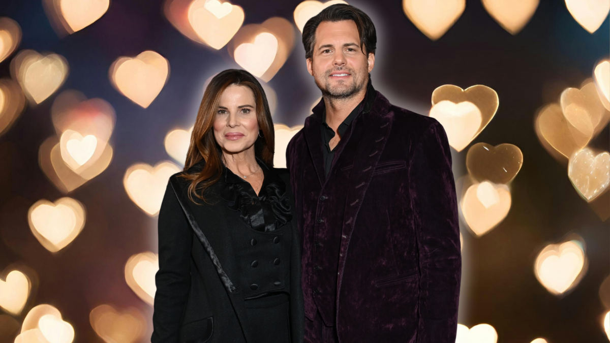 Julianne Morris and Kristoffer Polaha
