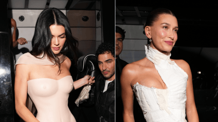 Hailey Bieber & Kendall Jenner Drop Jaws on Their Way to Met Gala 2026 Afterparty: Video