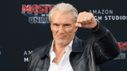 Dolph Lundgren, 68, & Wife Emma Krokdal, 30, Make Rare Red Carpet Appearance with His Daughter