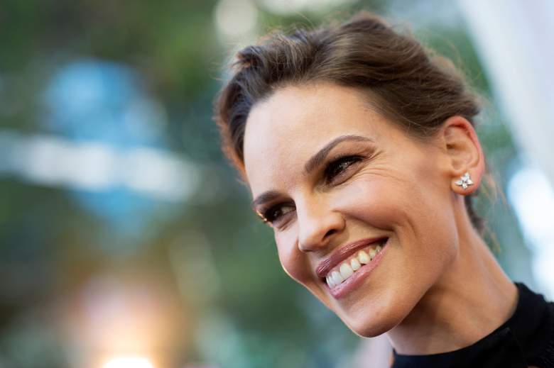 US actress Hilary Swank