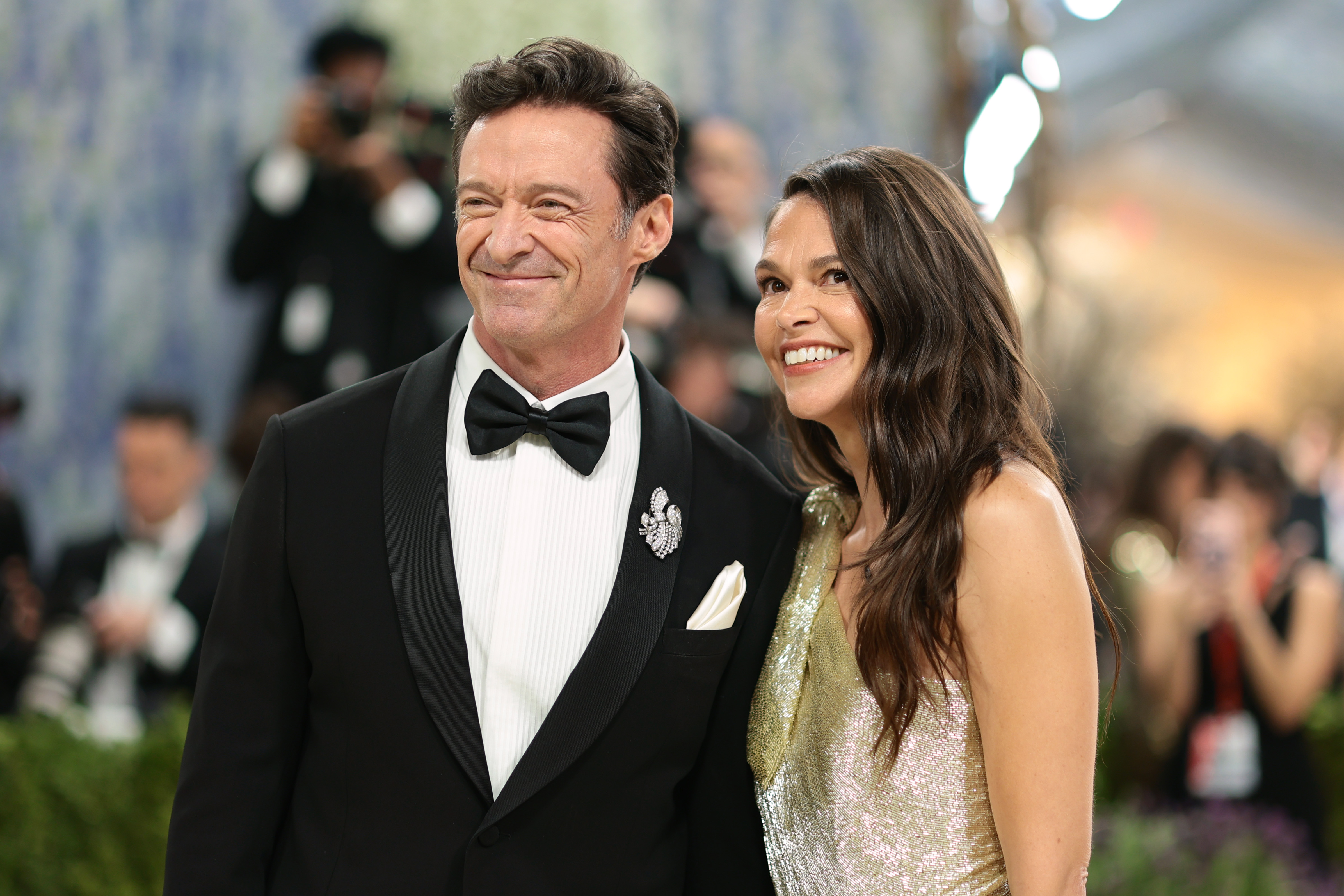 Hugh Jackman and Sutton Foster