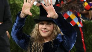 Stevie Nicks attends the 2026 Met Gala celebrating "Costume Art" at the Metropolitan Museum of Art.