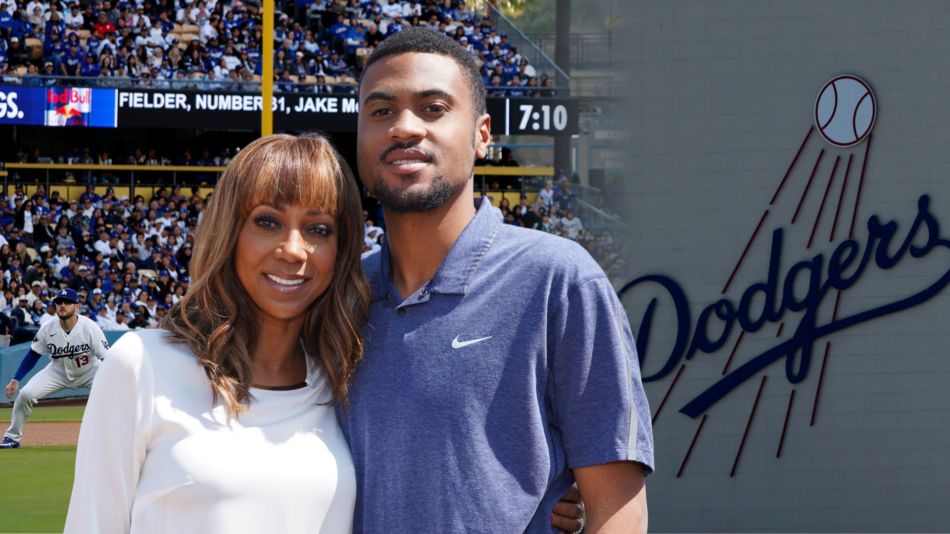 Holly Robinson Peete and RJ Peet