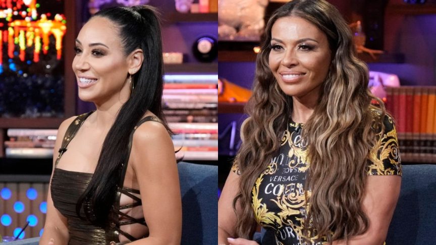 Melissa Gorga and Dolores Catania appear during separate appearances on “Watch What Happens Live.”