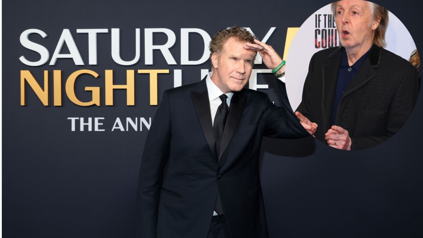 Will Ferrell and Paul McCartney