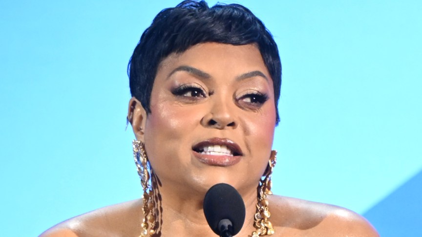 Taraji P. Henson poses for photos at the 2026 Webby Awards.