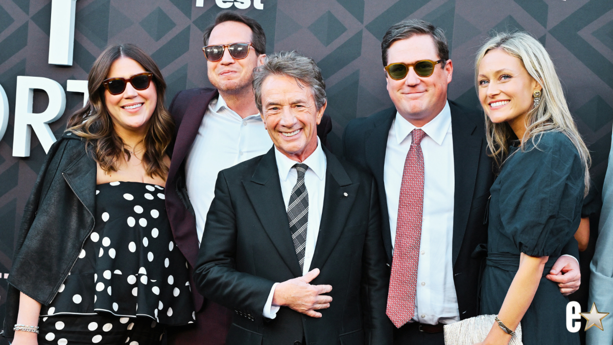 Martin Short Steps Out With Sons Oliver and Henry