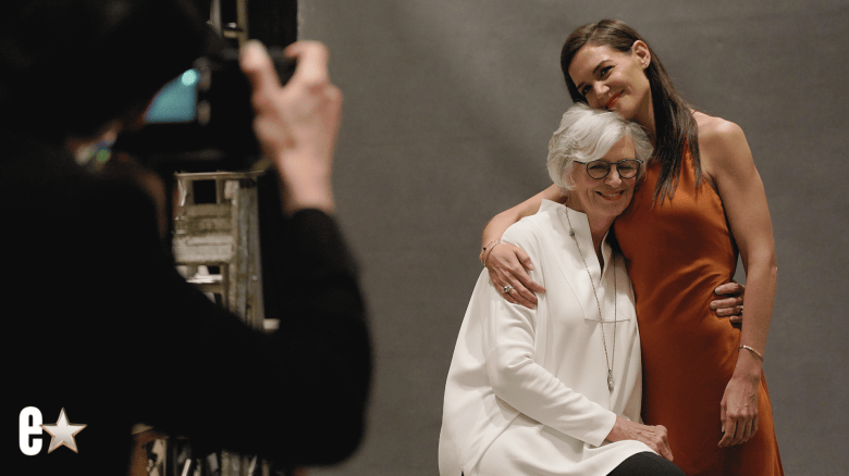 Katie Holmes Makes Rare Red Carpet Appearance With Mom Kathleen