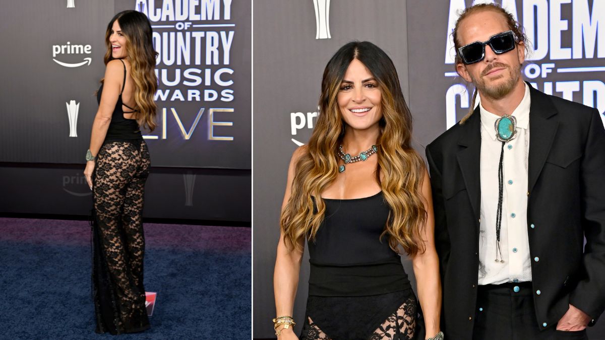 HGTV's Alison Victoria Wows in Sheer Lace Pants at the ACM Awards