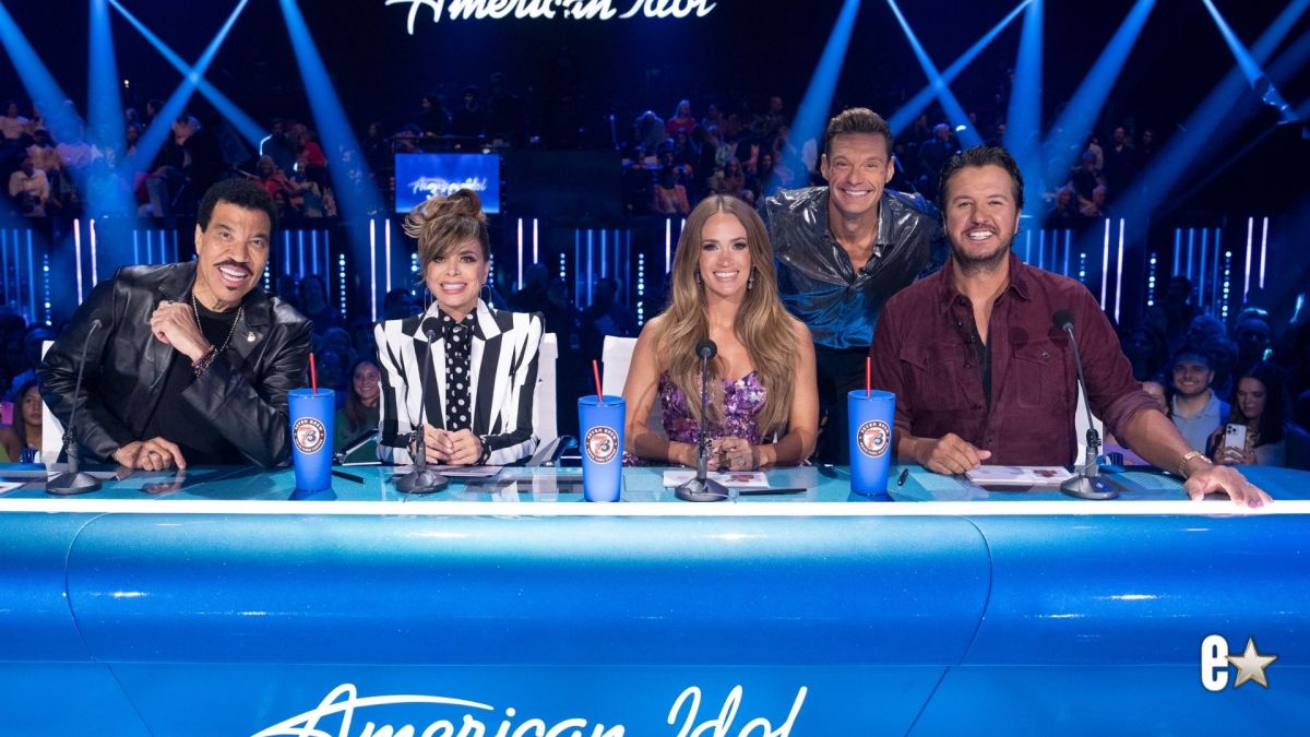 Lionel Richie, Paula Abdul, Carrie Underwood, Ryan Seacrest, Luke Bryan