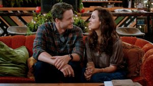 Erin Cahill and Paul Campbell