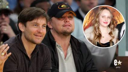 Leonardo DiCaprio Enjoys Night Out With BFF Tobey Maguire’s Daughter, 19, & Girlfriend Vittoria Ceretti — PHOTOS