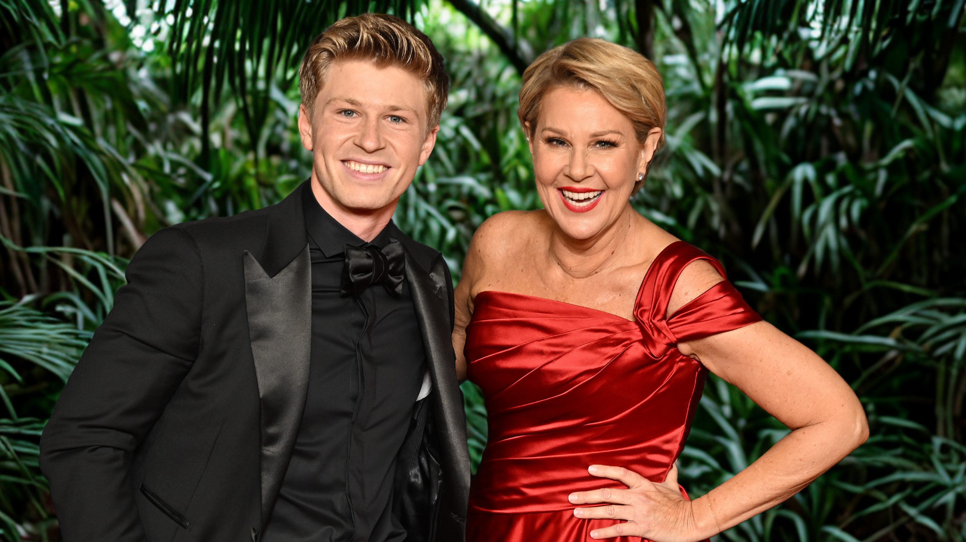Robert Irwin and Julia Morris.