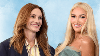 Adorable Julia Roberts Starstruck by Gwen Stefani in Resurfaced 2001 Video Where She Loses Her Cool