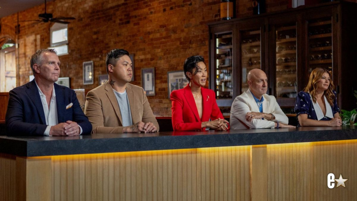 Carl Sobocinski, Shuai Wang, Kristen Kish, Tom Colicchio, Gail Simmons