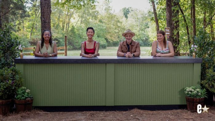 Ashleigh Shanti, Kristen Kish, Tom Colicchio, Gail Simmons