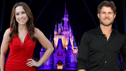 Lacey Chabert & Travis Van Winkle Tease Their Disney Holiday Romance With Hilarious Take on a Viral Trend That Has Fans in Stitches